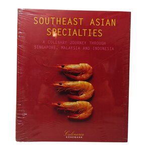 Southeast Asian Specialties Hardcover Cookbook Singapore Malaysia Indonesia